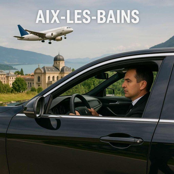 TRANSFERT AIX LES BAINS / Aéroport Lyon 139-90 TTC