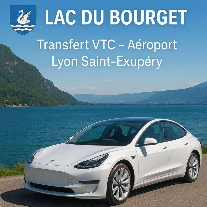 NAVETTE LAC DU BOURGET / Aéroport Lyon 129-90 TTC