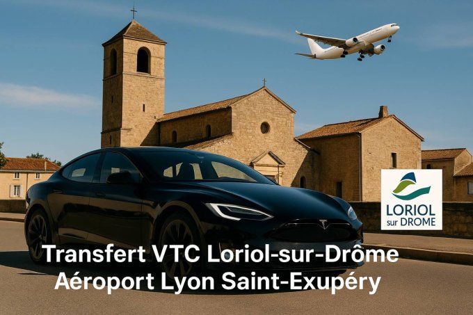 Transfert Loriol sur Drome / Lyon 169-90 TTC 