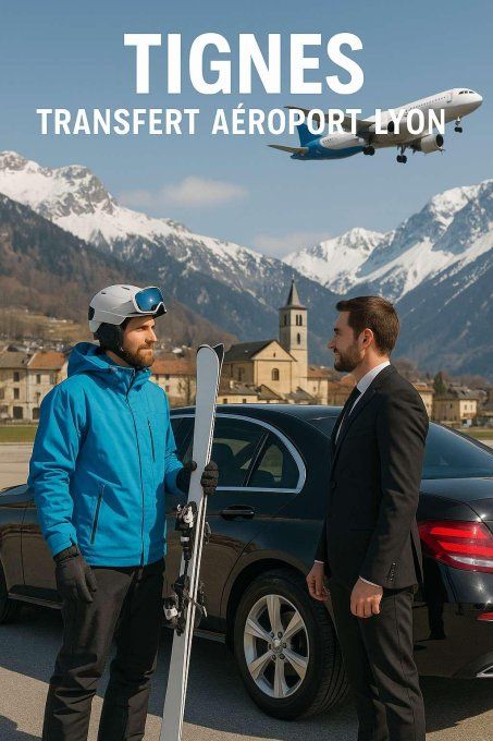 VTC Transfert TIGNES / Aéroport Lyon 299-90 TTC