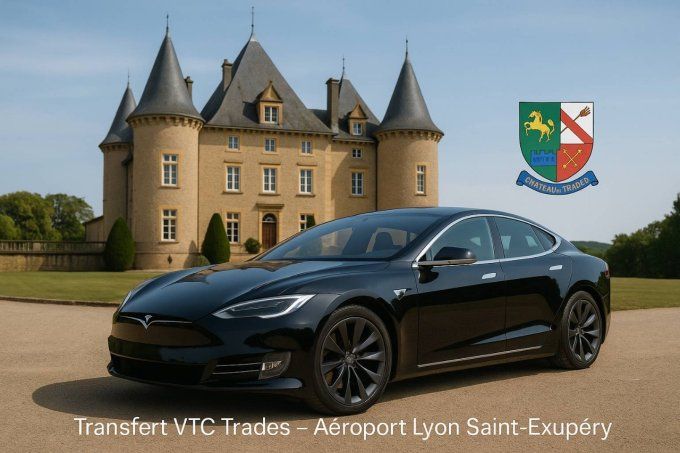 VTC / TRADES -AEROPORT LYON 139.90 TTC