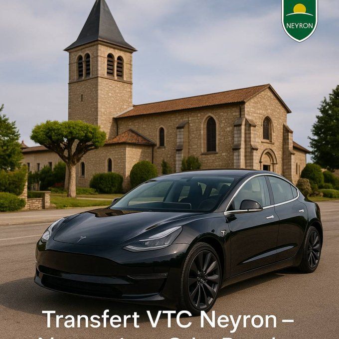 VTC Neyron / Aéroport Lyon 49-90 TTC