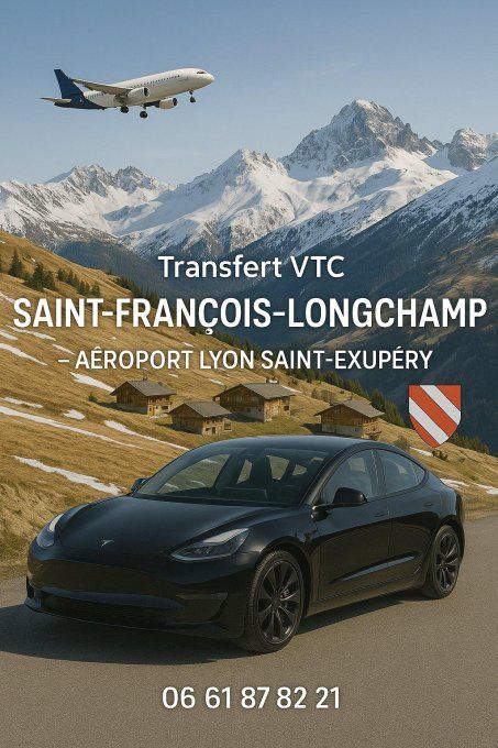 VTC SAINT FRANÇOIS LONGCHAMP / Aéroport Lyon 269-90 TTC