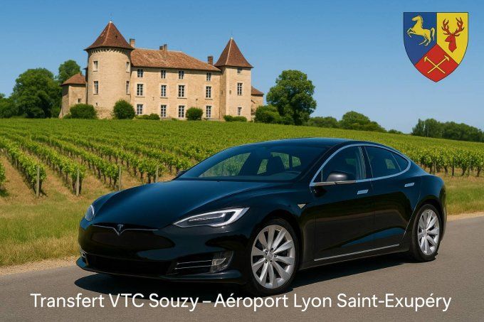 VTC / SOUZY - AEROPORT LYON 109.90 TTC