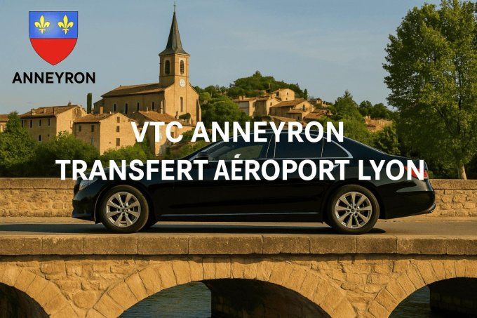 Transfert Anneyron / Aéroport Lyon 139-90 TTC 