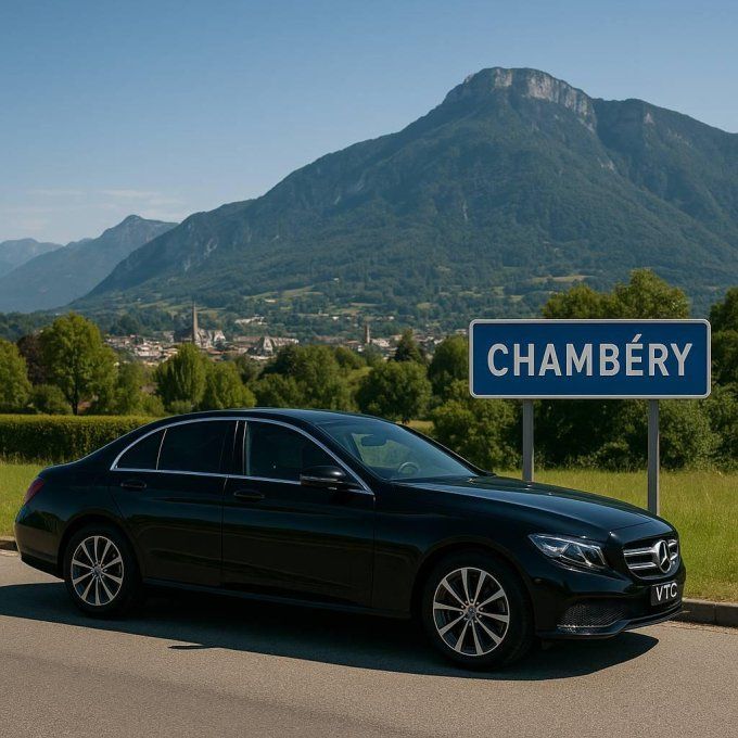 VTC Transfert CHAMBERY / Aéroport Lyon 129-90 TTC