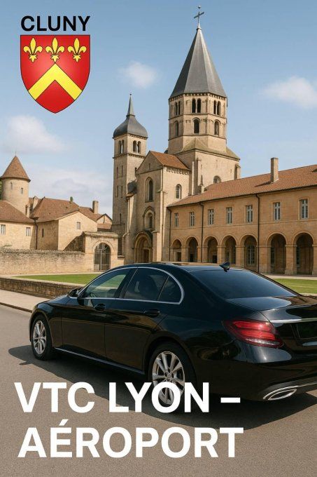 VTC CLUNY / AEROPORT LYON 149-90 TTC