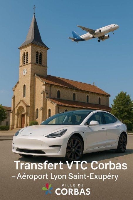 TRANSFERT NAVETTE Corbas / Aeroport Lyon 39-90 TTC