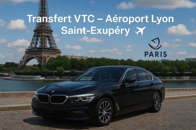 Transfert Paris / Aéroport Lyon 599-90 TTC