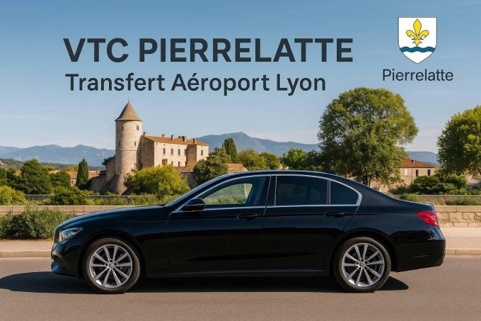 TRANSFERT PIERRELATTE / AÉROPORT LYON 219-90 TTC