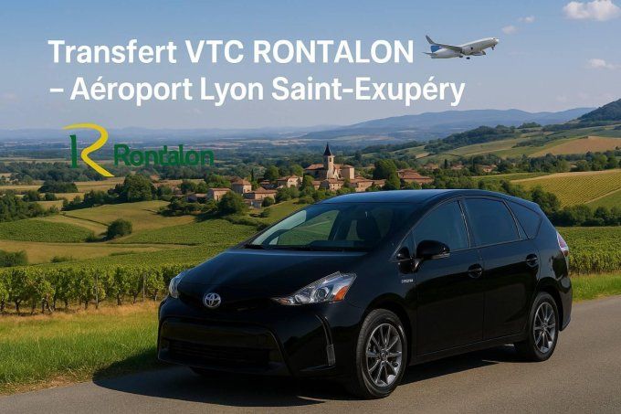 VTC / RONTALON / AEROPORT LYON 79.90 TTC