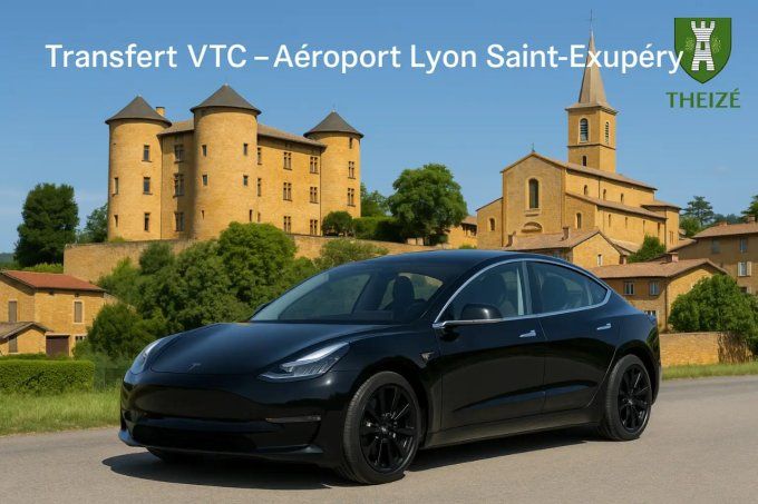 VTC THEIZÉ / Aéroport Lyon 99-90 TTC