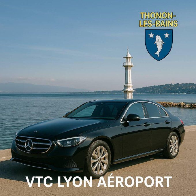 Navette Thonon les bains / Aéroport Lyon 229-90 TTC 