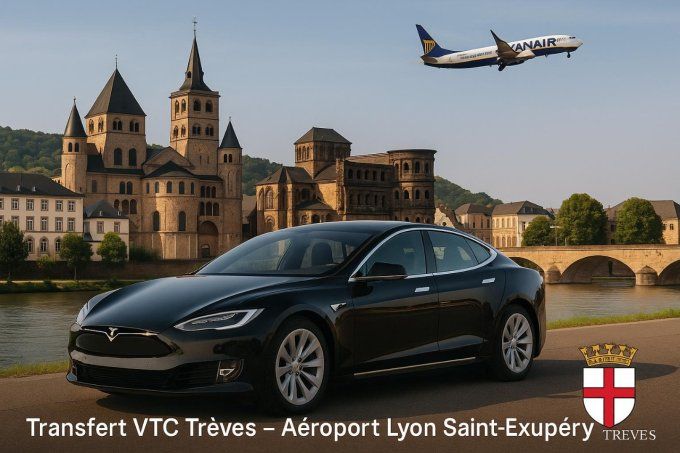 Transfert VTC Trévès   / Aéroport Lyon 89-90 TTC