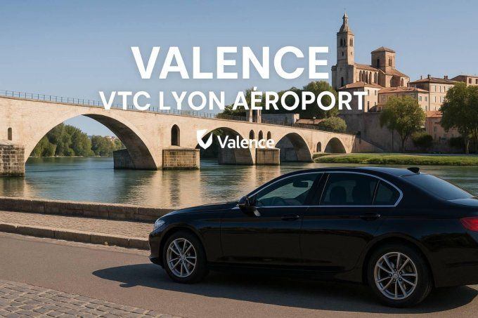 VTC Transfert VALENCE / AÉROPORT LYON 159-90 TTC